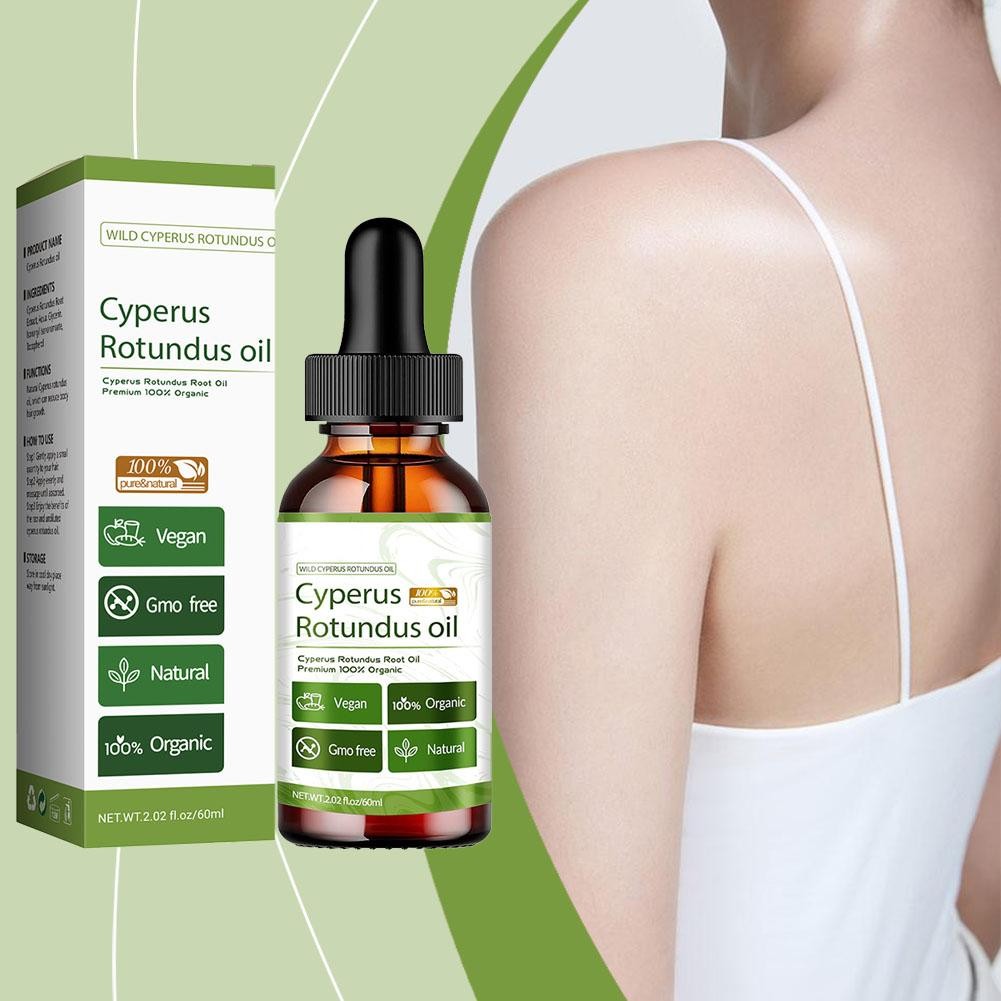 60ml S6P4 Oil For Hair Removal,NaturalCyprus Oil,Reduces CyperusRotundus