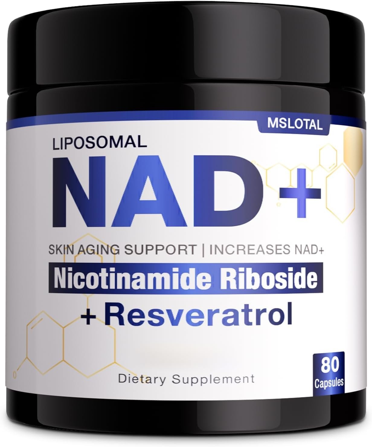 Supplement – Nicotinamide Riboside Resveratrol 1000mg Pure Organic for Women an