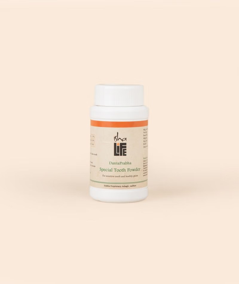 Isha life Danta Prabha Special Tooth Powder, 50 gm