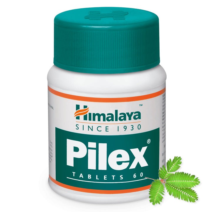 Himalaya Pilex 60 Tablets Per Bottle Fresh Stock Long Expiry