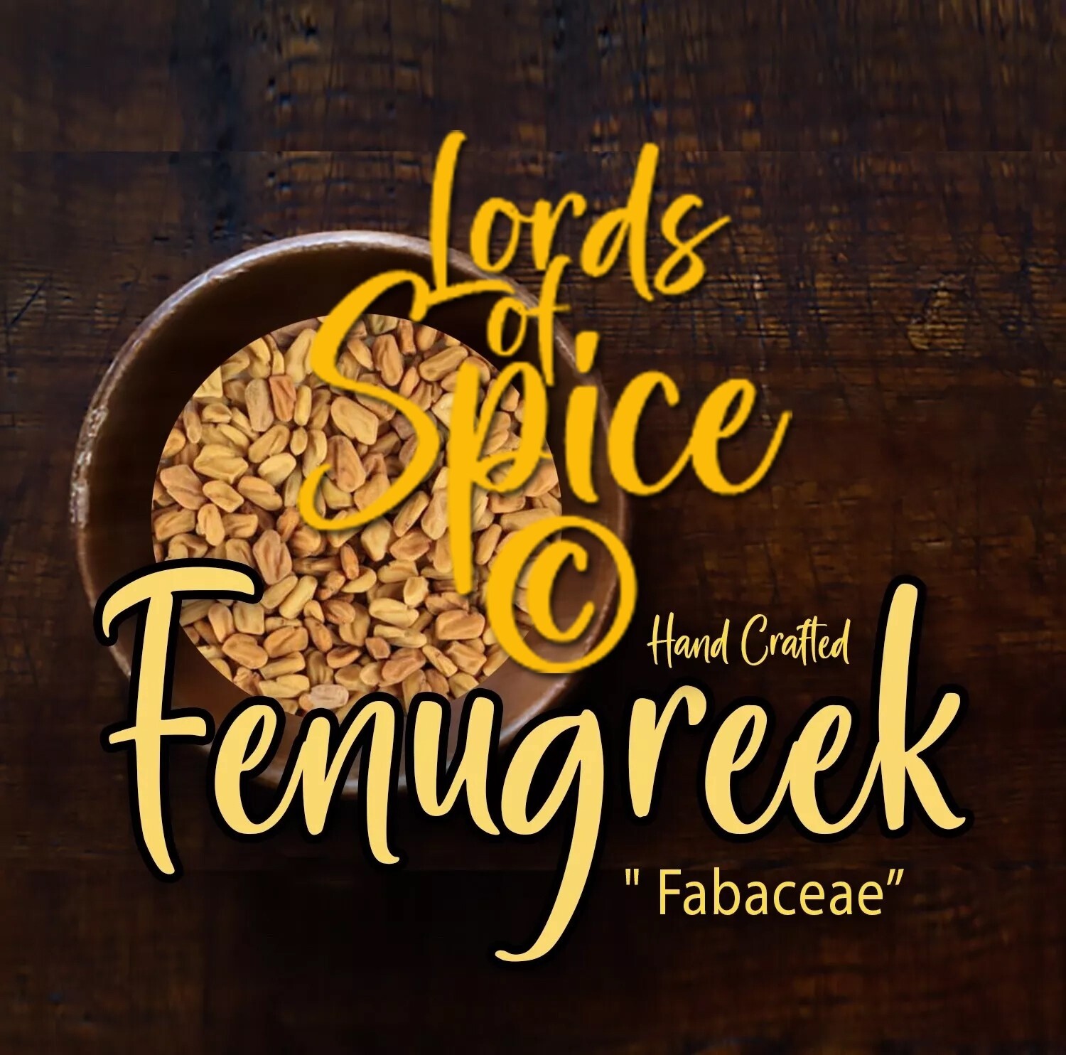 Fenugreek Seed Herb Spice (Trigonella foenum graecum) Free Shipping – USA