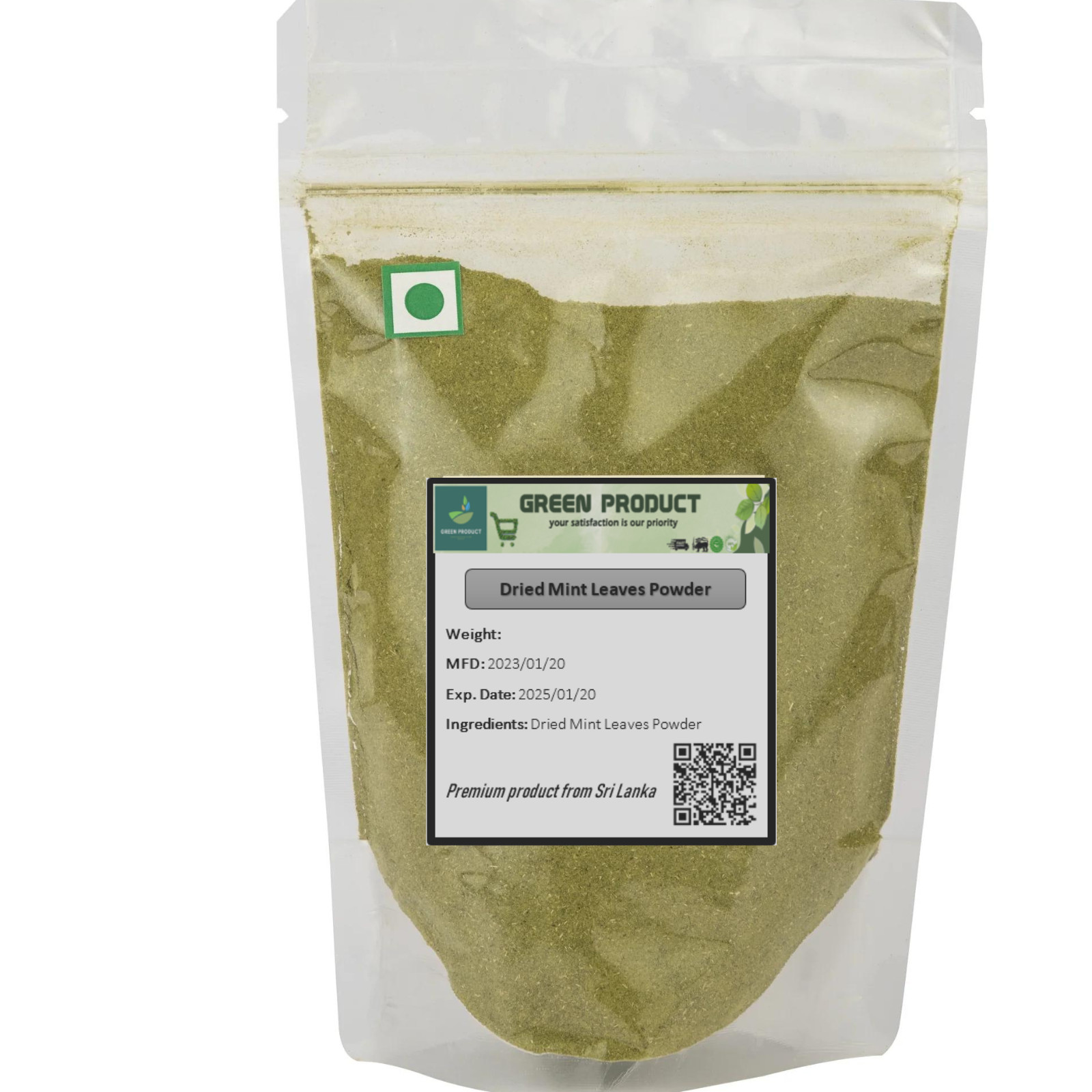 Dried Mint Leaves Powder | Pudina | Peppermint | Mentha Leaf Organic Herb Spice