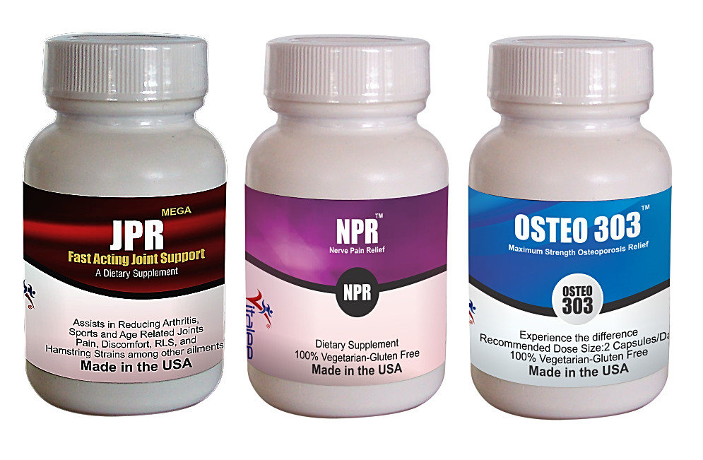 Multi Symptoms Pain Relief Combo Pack. (Caps 60×3)