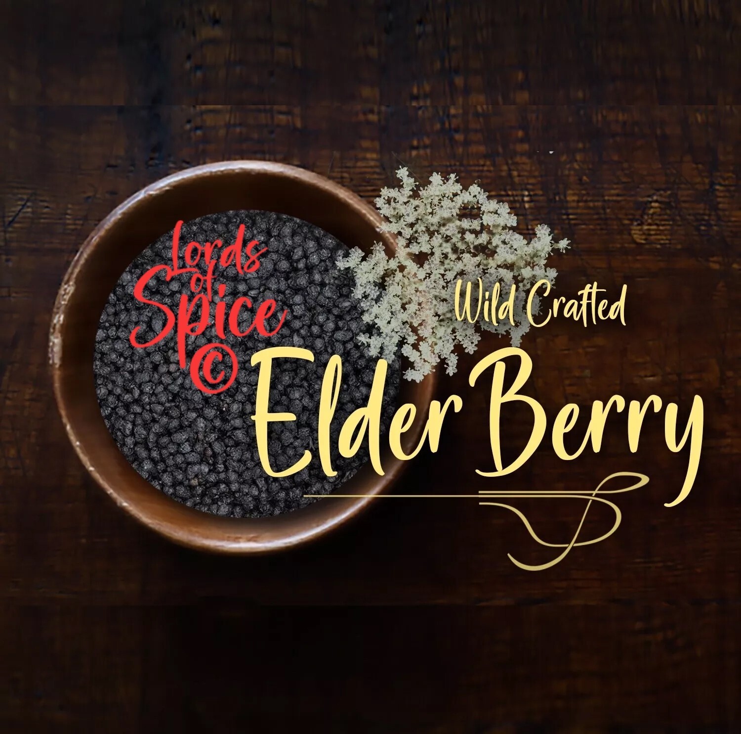 Elderberry (Sambucus nigra) Immune Support – Classic Herb – USA