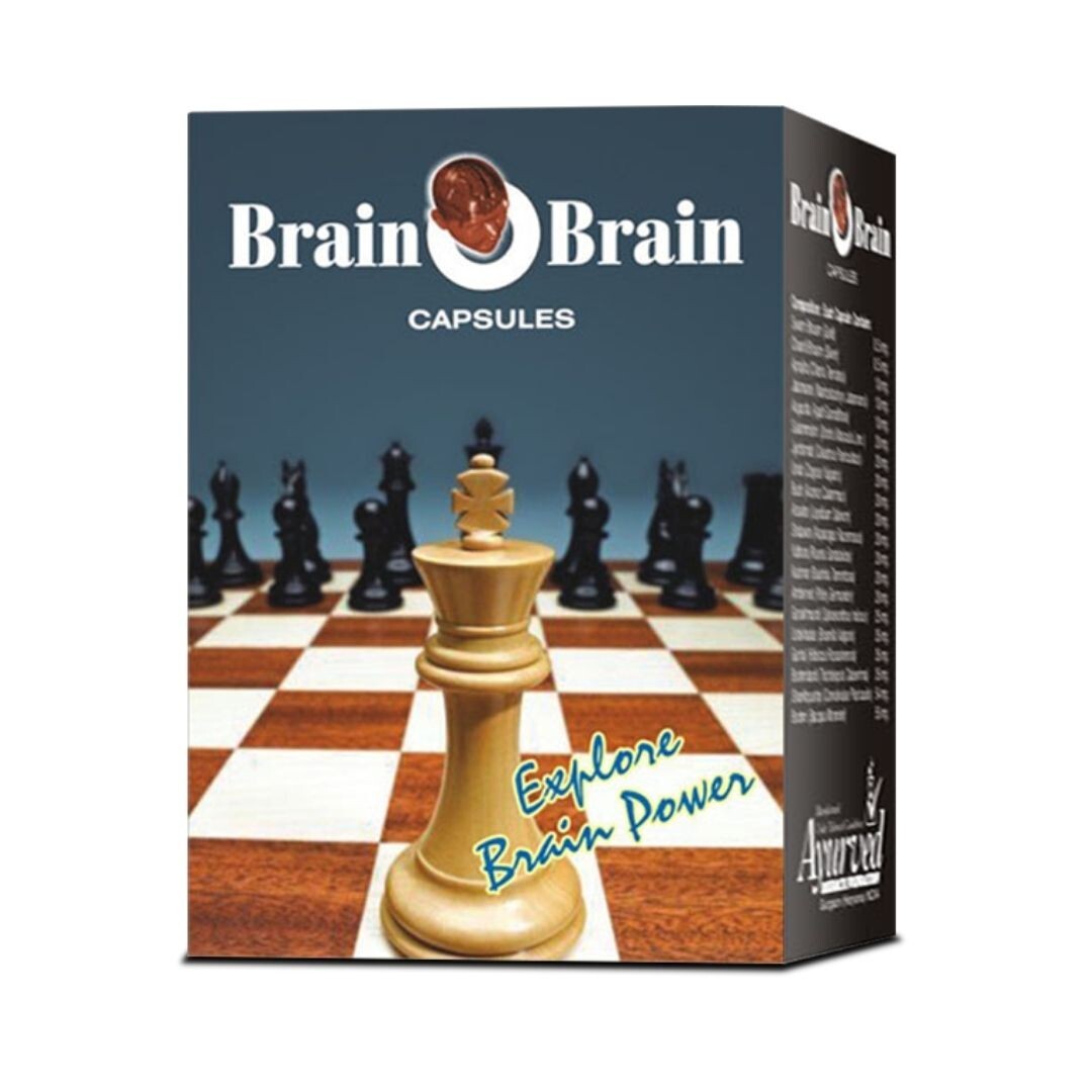 BrainOBrain – Ayurvedic Memory & Focus Enhancer Supplement for Mental Clarity