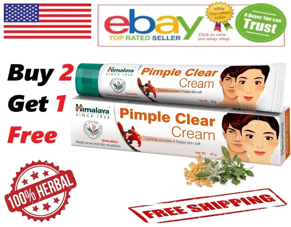 Himalaya PIMPLE CLEAR CREAM For Skin Care With Free Ship – 20 Gm