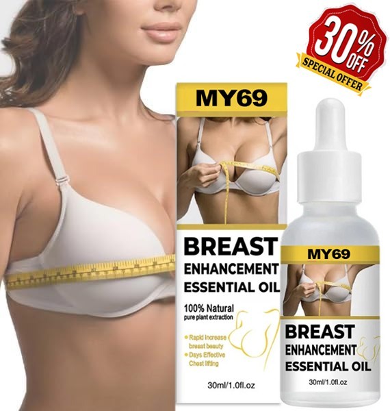 (PACK 1 )MY69 Herbal Breast Massage Oil – Natural Skin Estrogen Body Oil 30ML