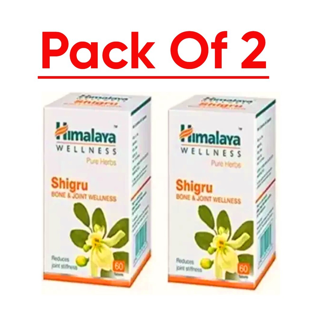 Himalaya Shigru Tablets 2 Boxes Fast Free Shipping 100% money safe Expiry 2027