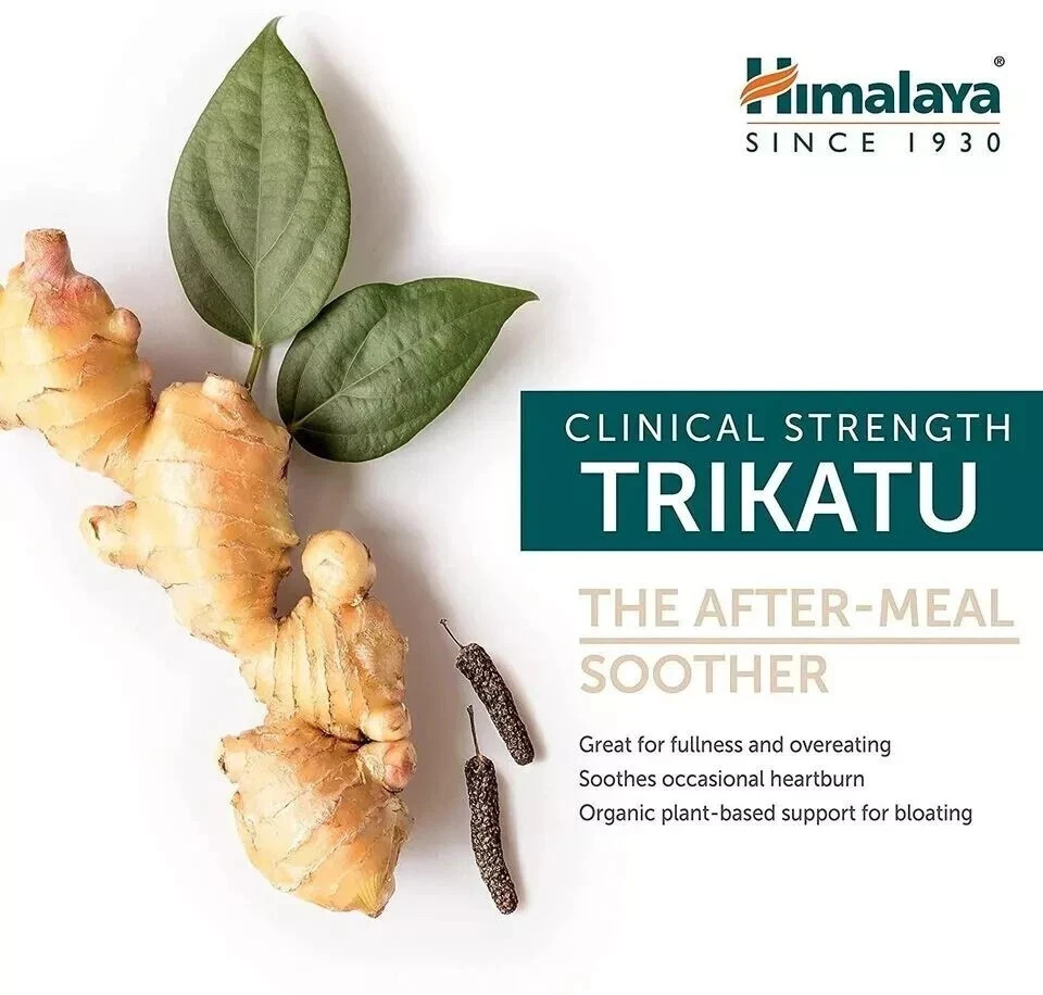 Himalaya Trikatu – 1 Box (60 Tablets) | Buy 2 Get 1 Free | Digestive Support