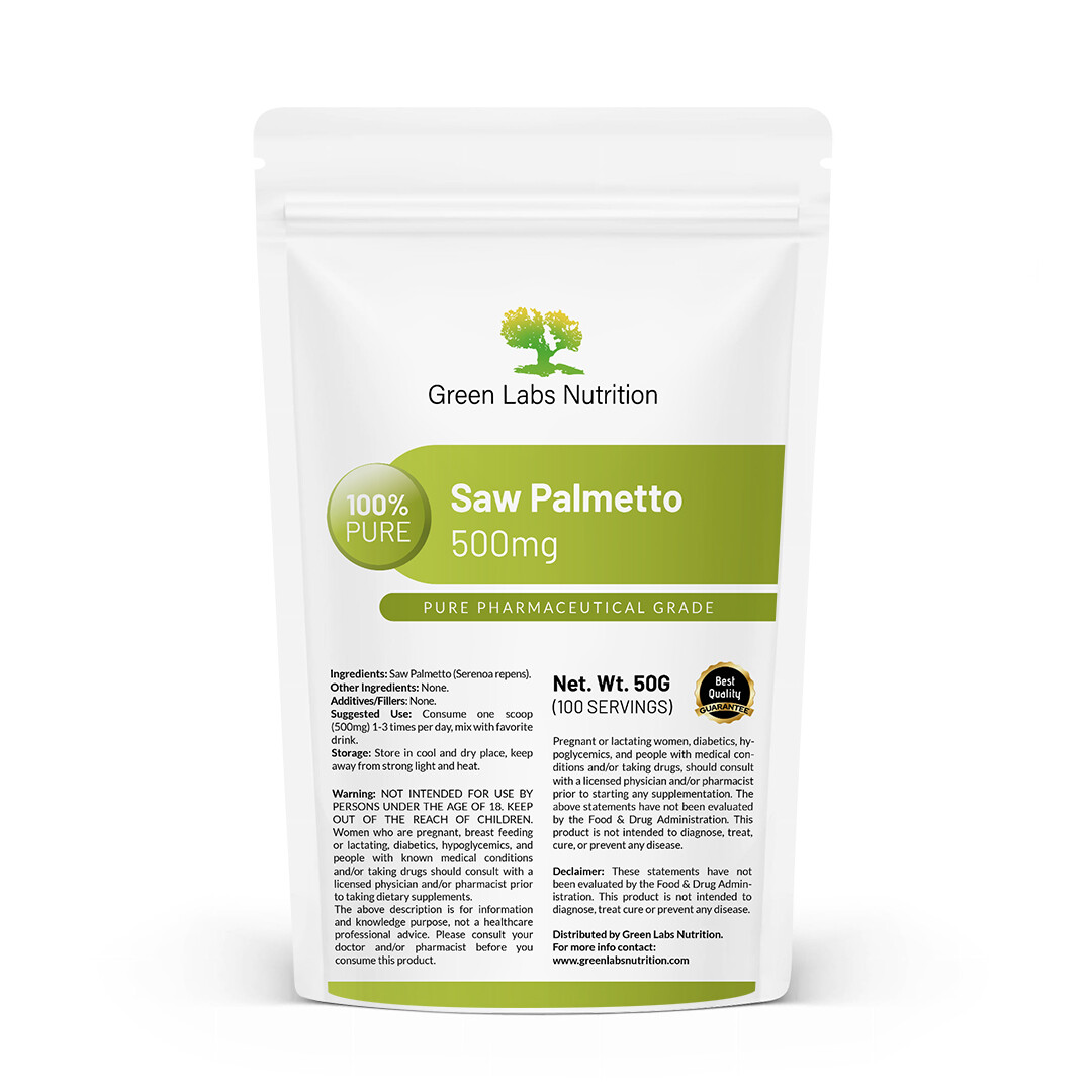 Saw Palmetto Powder Serenoa Repens Prostate health