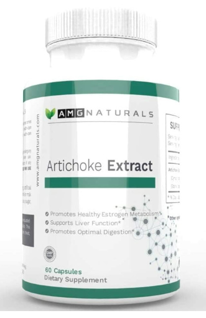 Artichoke Extract Capsules | 7 Mg Cynarin Herbal Artichoke Leaf | Liver Support