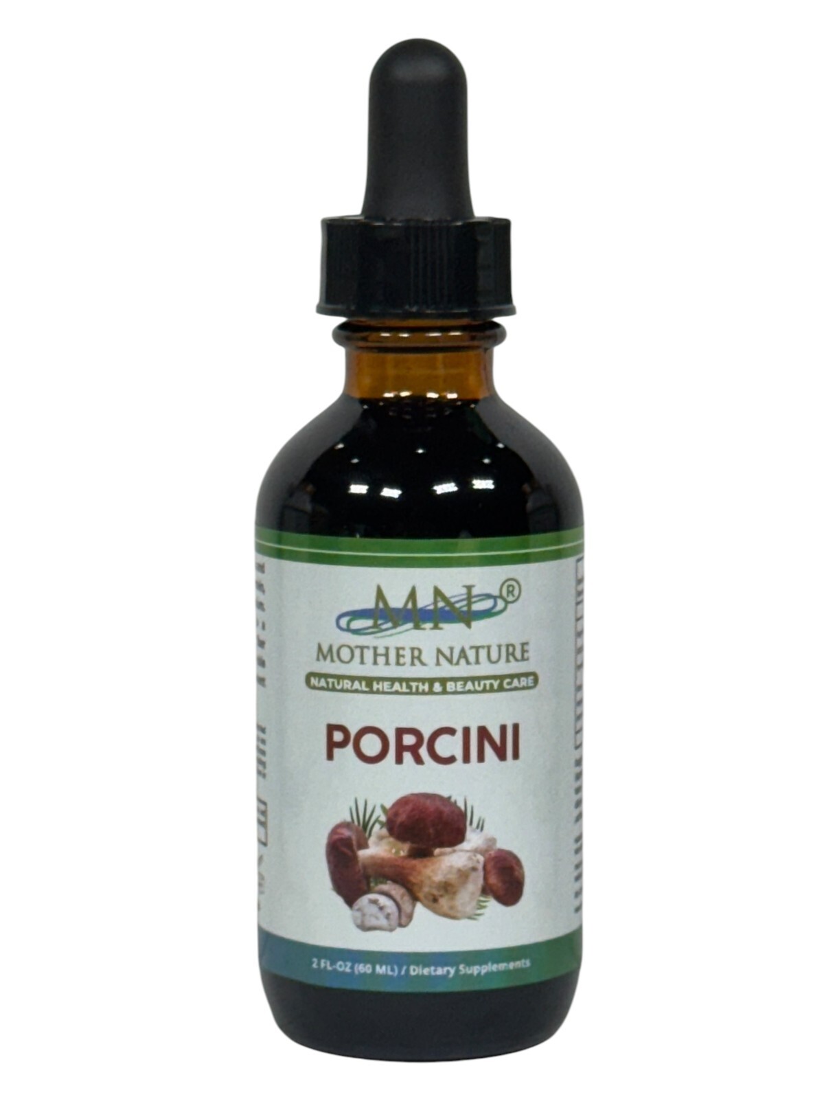 Mother Nature Porcini Mushrooms Dietary Supplements – 60 ML