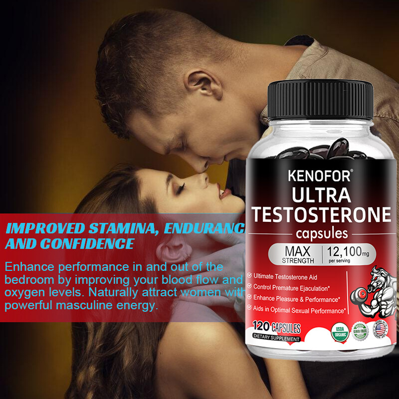 Super Testosterone Booster 12100mg – Enhances Performance And Endurance