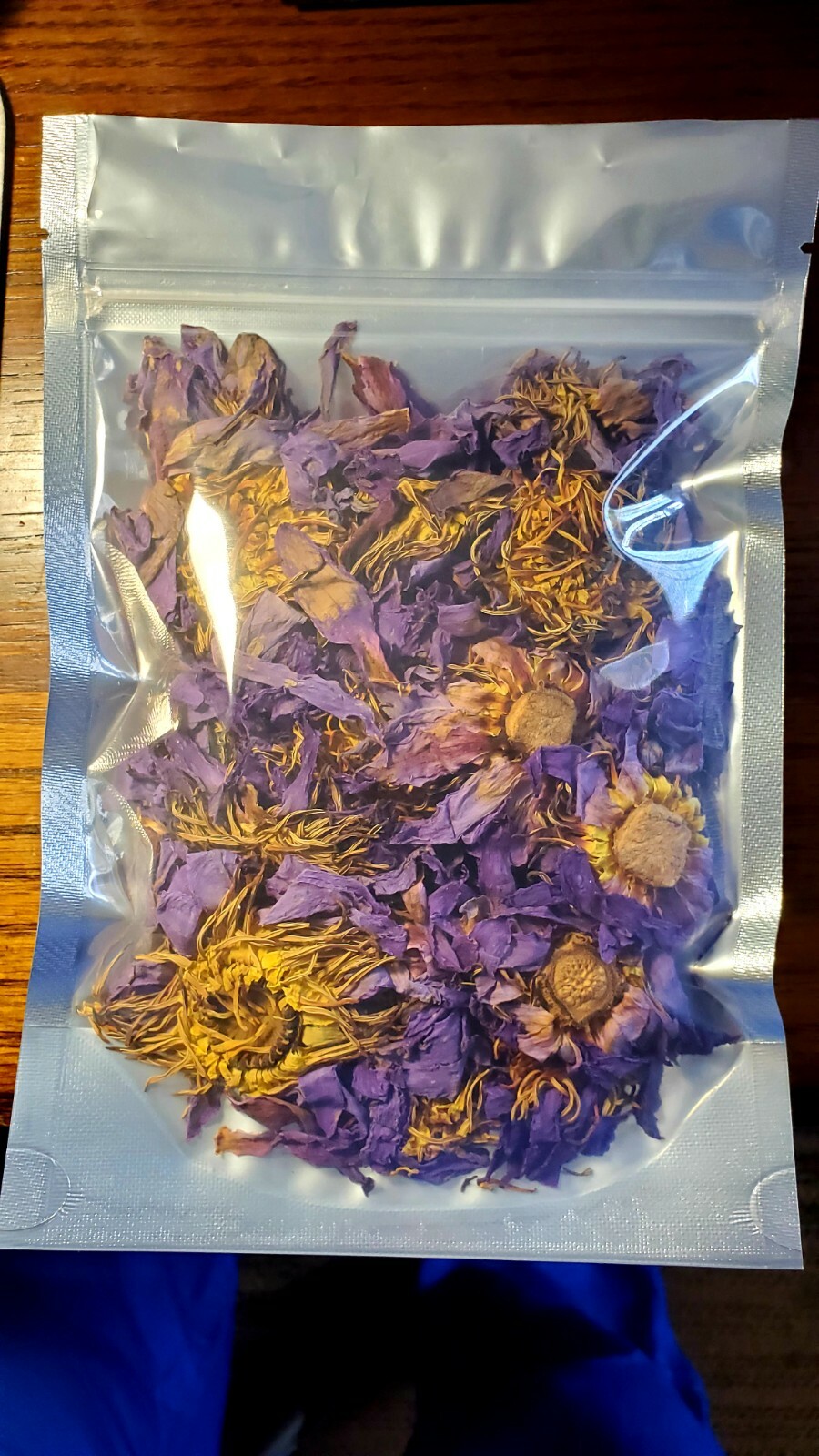 Organic Whole Blue Lotus Flowers Nymphaea Caerulea 10g/20g Dried Sacred Flower