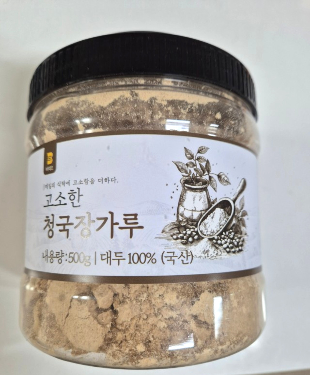 Korean Cheonggukjang Fermented Soybean Powder 500g 17.63oz