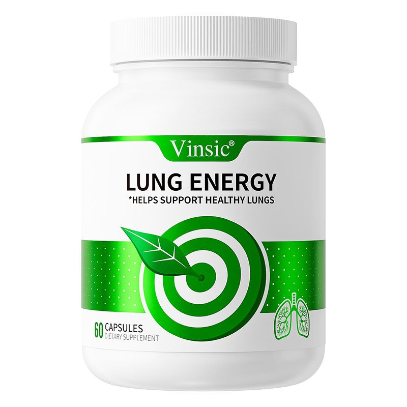 Lung Health Enhancement: Vinsic Lung Energy with Immune Support*, 60Ct