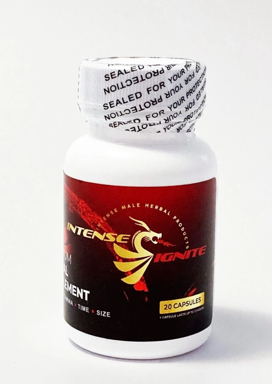 Intense Ignite Fast Acting Male Enhancement Support Natural Formula – 20 Pills