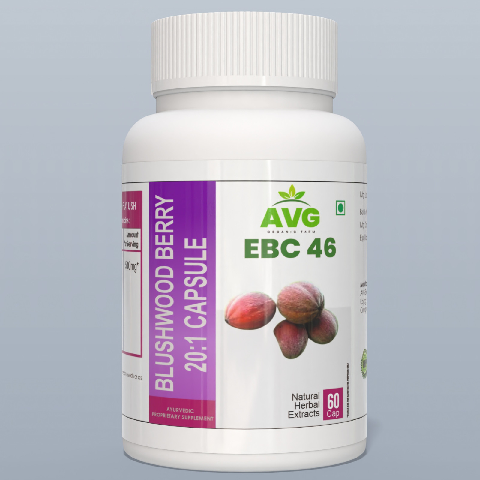 10 Pack Blushwood berry 20:1 Extract ebc 46 600 Capsule EXP JAN 2028,v