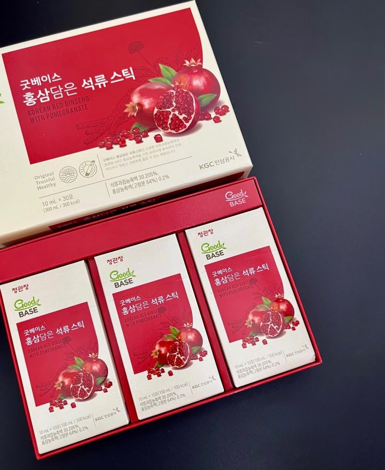 JUNG KWAN JANG Korean Red Ginseng With Pomegranate 30 bags