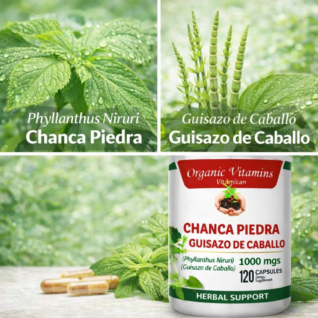 Chanca Piedra Extract – 120 Servings, 1800mg Per Serving, 240 capsules
