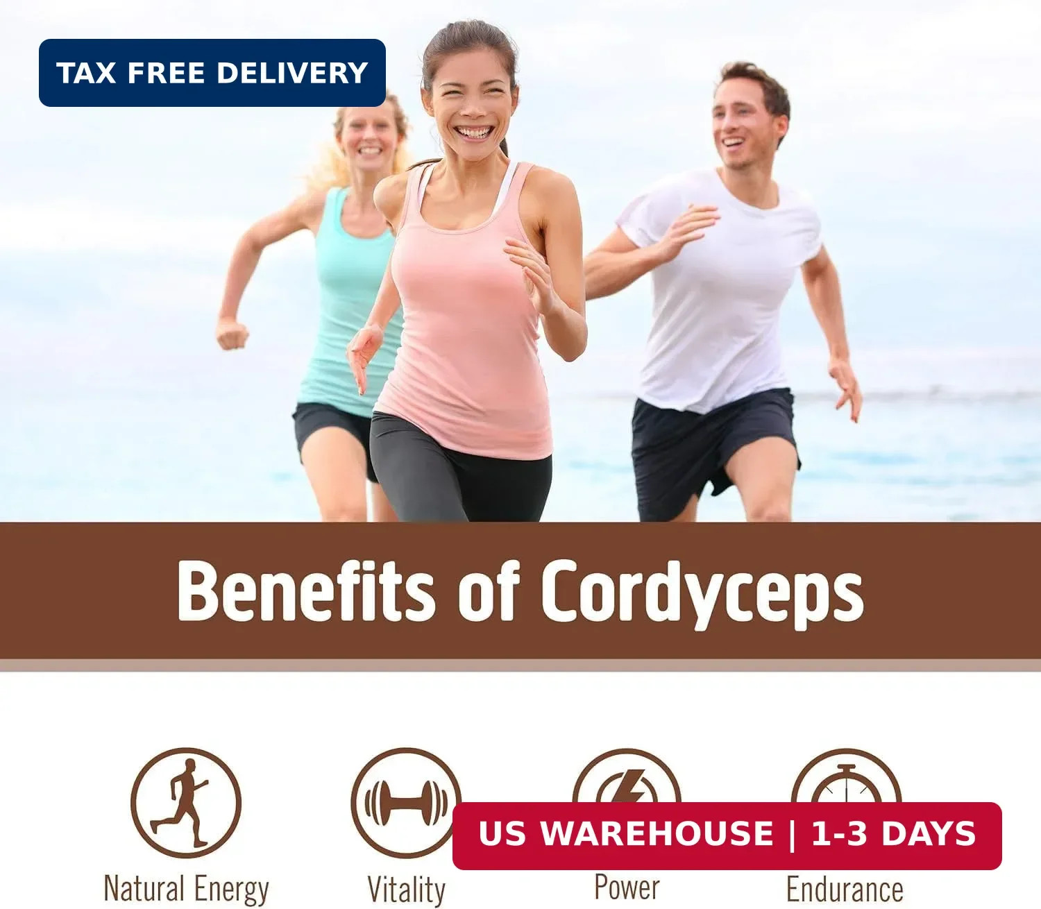 OM MUSHROOM SUPERFOOD Cordyceps Organic Mushroom Powder, 3.5 Ounce, 50 Servings,