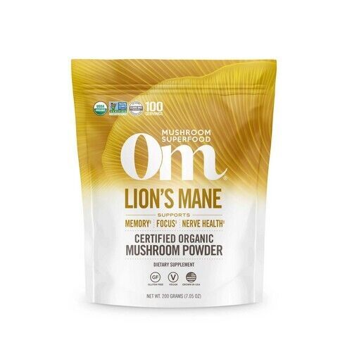 Organic Mushroom Powder Lion’s Mane 7.05 Oz