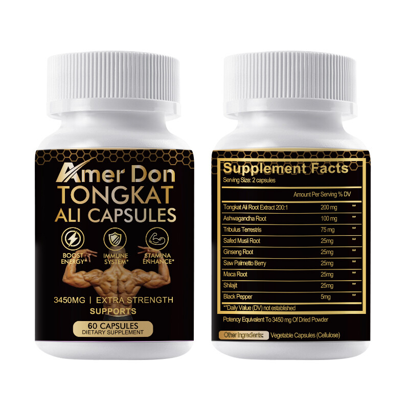 Maca Root Capsules 3450mg, Peruvian Maca Extract for Men & Women 120 Capsules