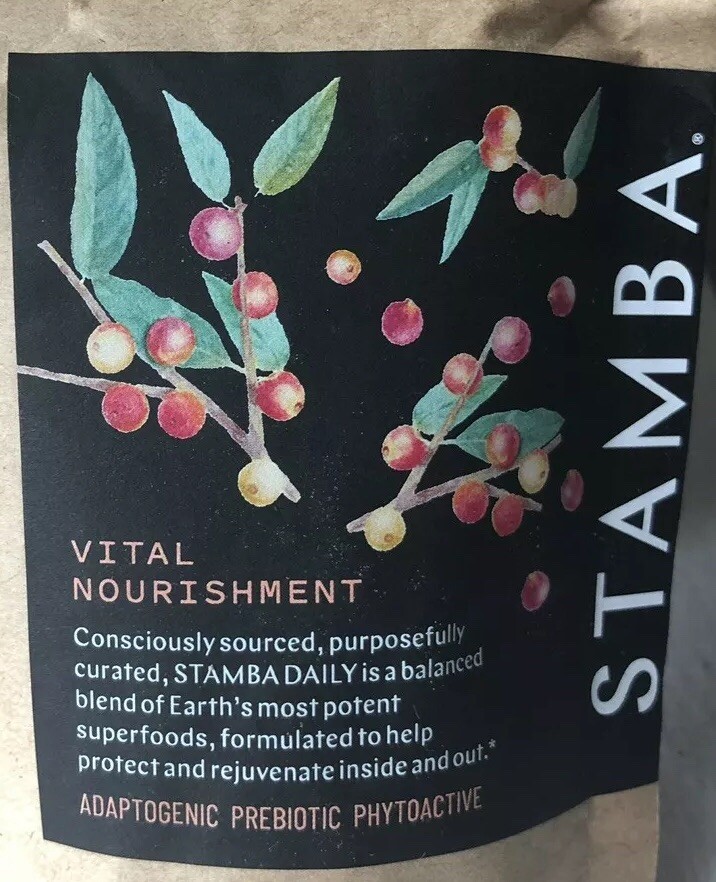 STAMBA Organic Superfood Blend Brand New And Sealed 108 Capsules