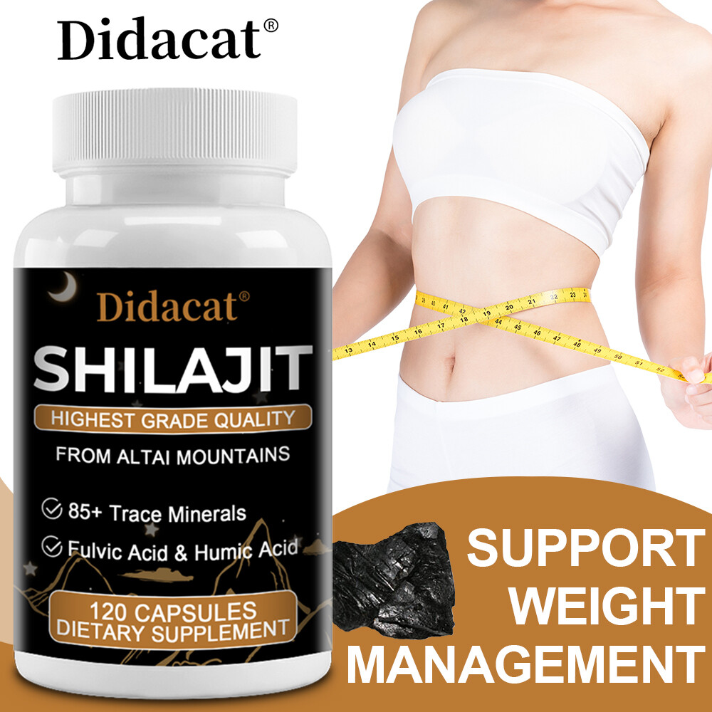 Altai Shilajit Resin Capsule-Fulvic Acid&Humie Acid-Weight Management-Metabolism