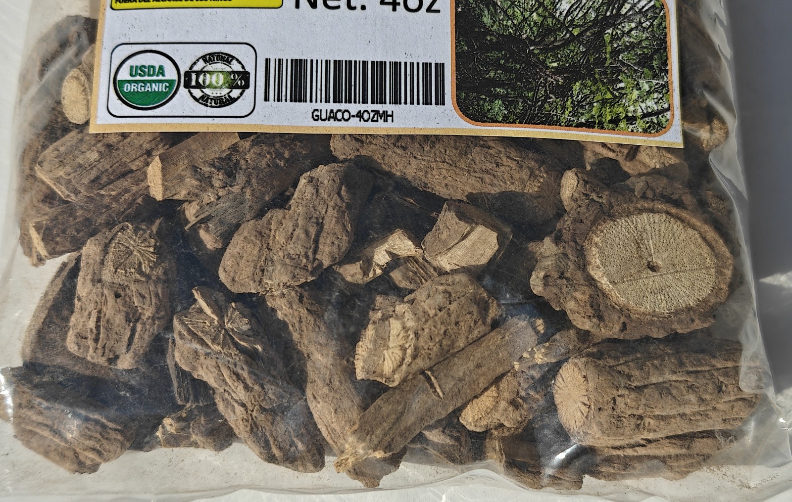 Guaco,Palo Guaco, Raiz de guaco, mikania guaco, Huaco, bejuco guaco 4oz/113g