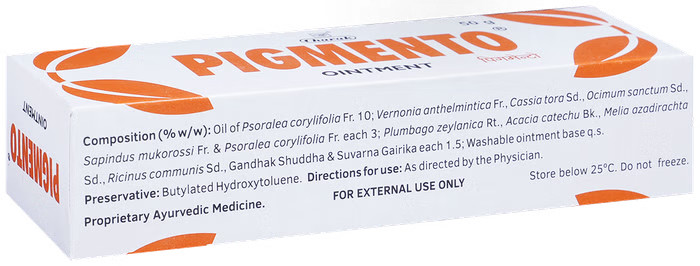 2 x Charak PIGMENTO Ointment (50g) Herbal Ayurvedic Skin Wellness
