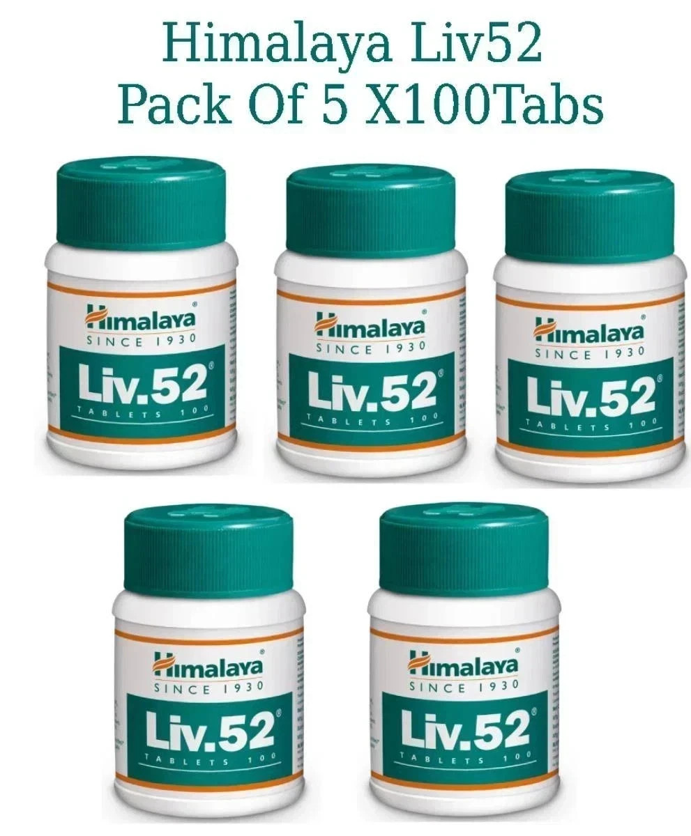 Liv. 52 Pack of 5 Bottles LONG EXPIRY : March 2028