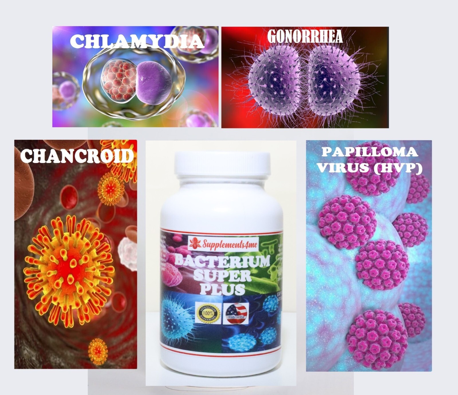 NATURAL HERBAL HELP FOR ANY BACTERIALFREE IN PEOPLE – MADE IN USA
