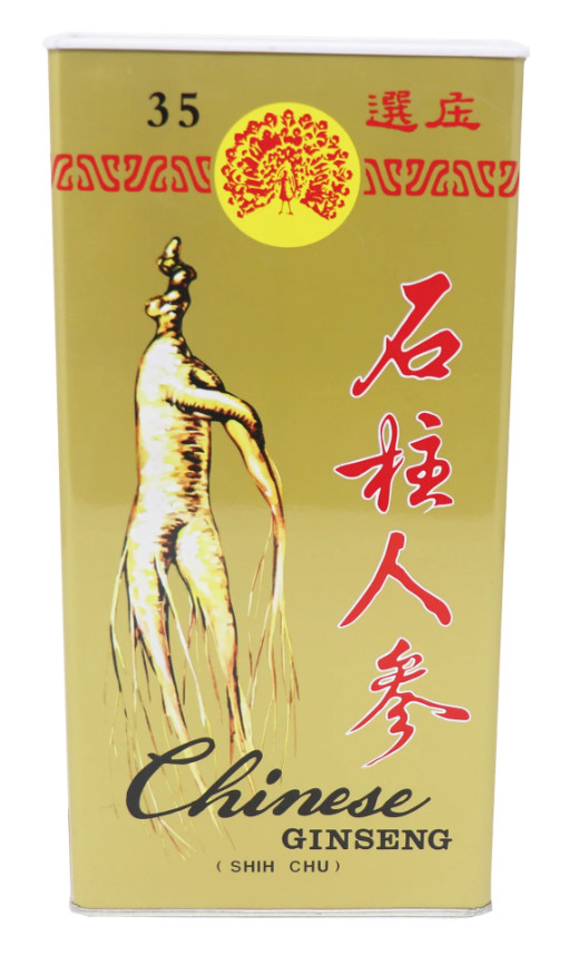 SHIH CHU Chinese GINSENG Small Size (35pieces/600g)