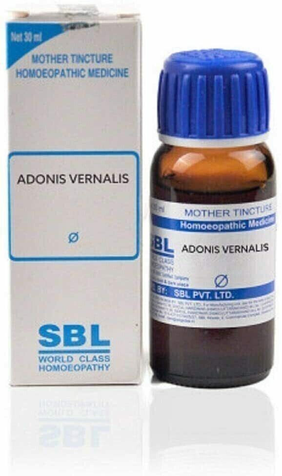 SBL Adonis Vernalis Mother Tincture 30ml Free Delivery 5 to 7 days
