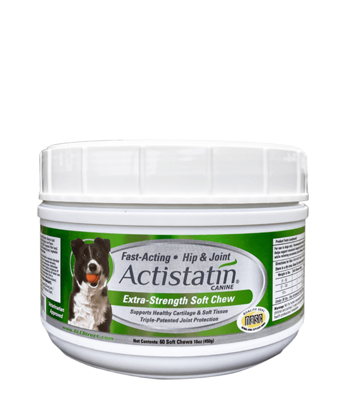 Actistatin® Large Dog Canine – 60 Soft Chews