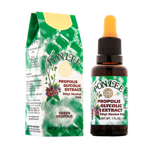 Brazilian Propolis Glycolic Extract Ponlee lot 1 case(25 bottles)-Alcohol free