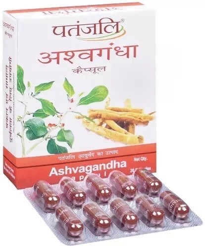 Ashvagandha Capsules | Ashwagandha 20 Capsules Pack – Stress Wellness s965