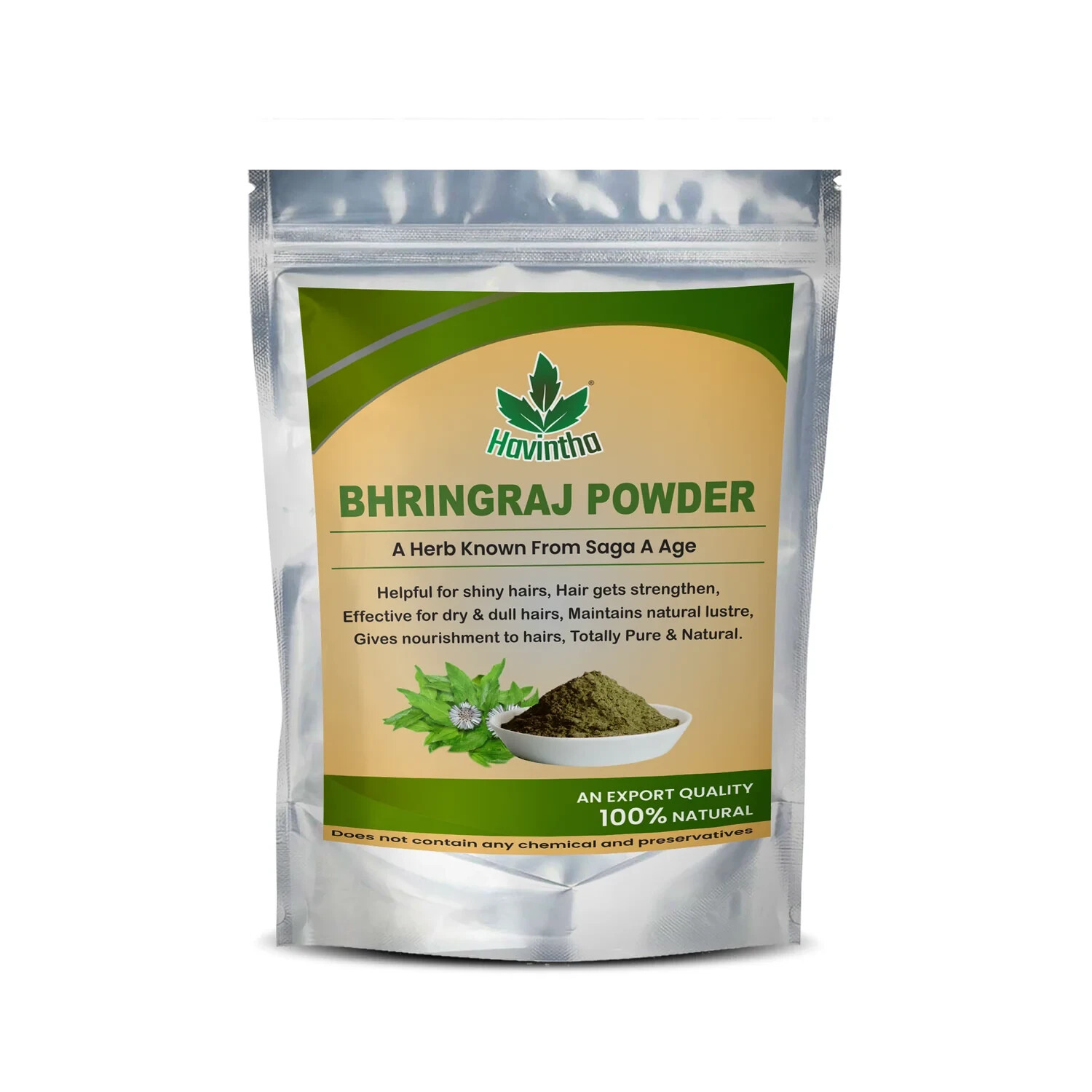 Bhringraj Powder Eclipta prostrata Powder Karisalaankanni false daisy 227gm