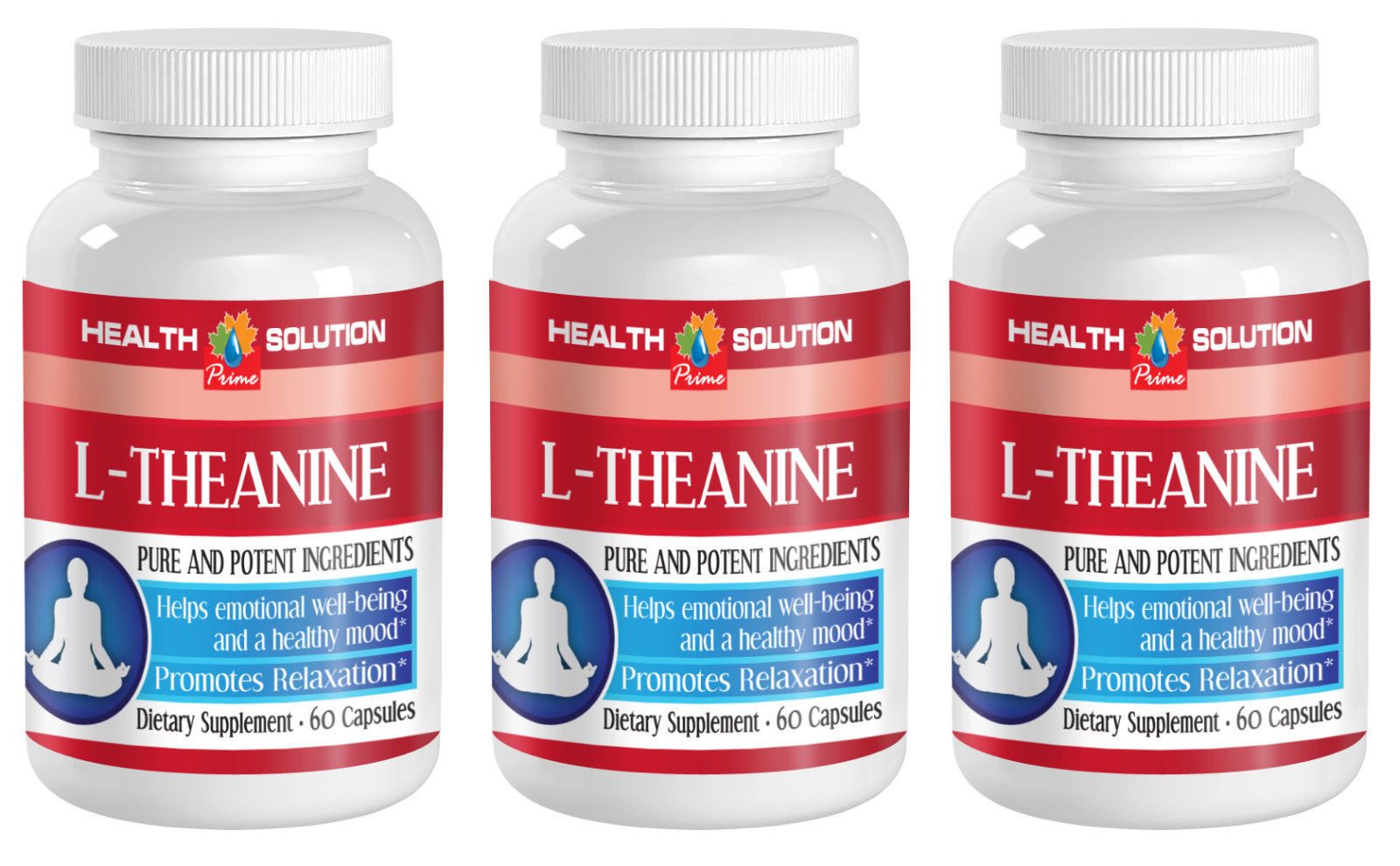 Immune booster – L-THEANINE 200mg – Increases Concentration – 3B