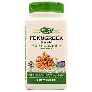 Nature’s Way Fenugreek Seed 180 vcaps