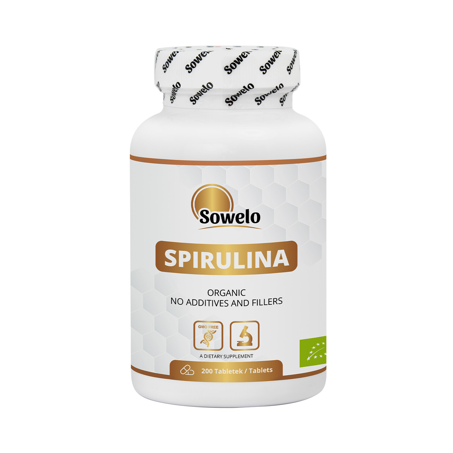 SOWELO SPIRULINA PURE ORGANIC TABLETS