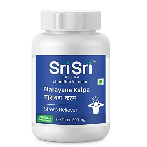 Sri Sri Tattva Narayana Kalpa 60 tabs Each 500mg 100 % Herbal Supplement