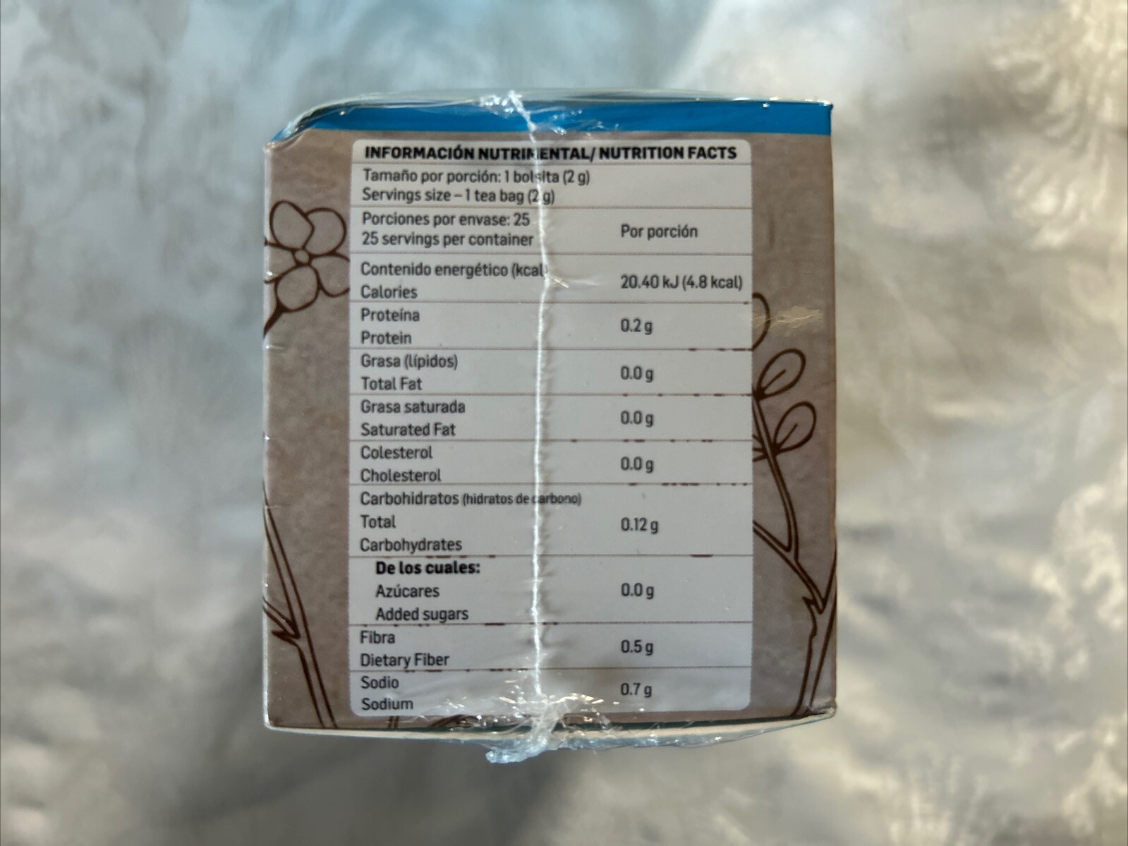 Te Palo Azul/Kidney Wood 25 per box, 50 Tea Bags Total { 2 Boxes} High Supreme