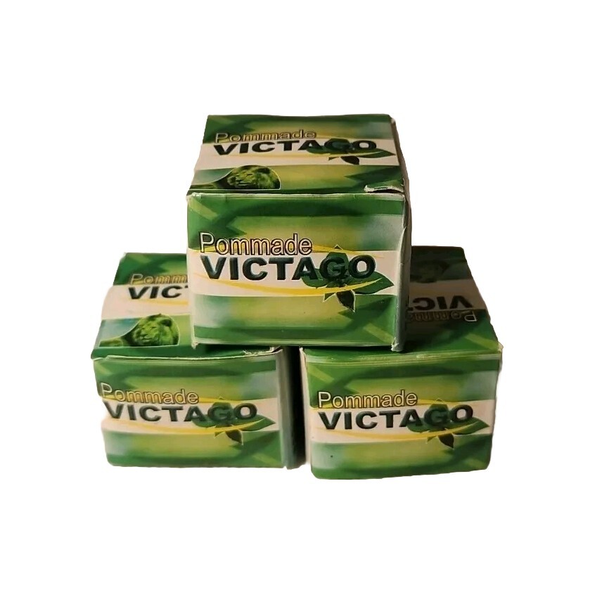 3×VICTAGO POMADE 100% Natural African Ointment Original. 1 oz×3
