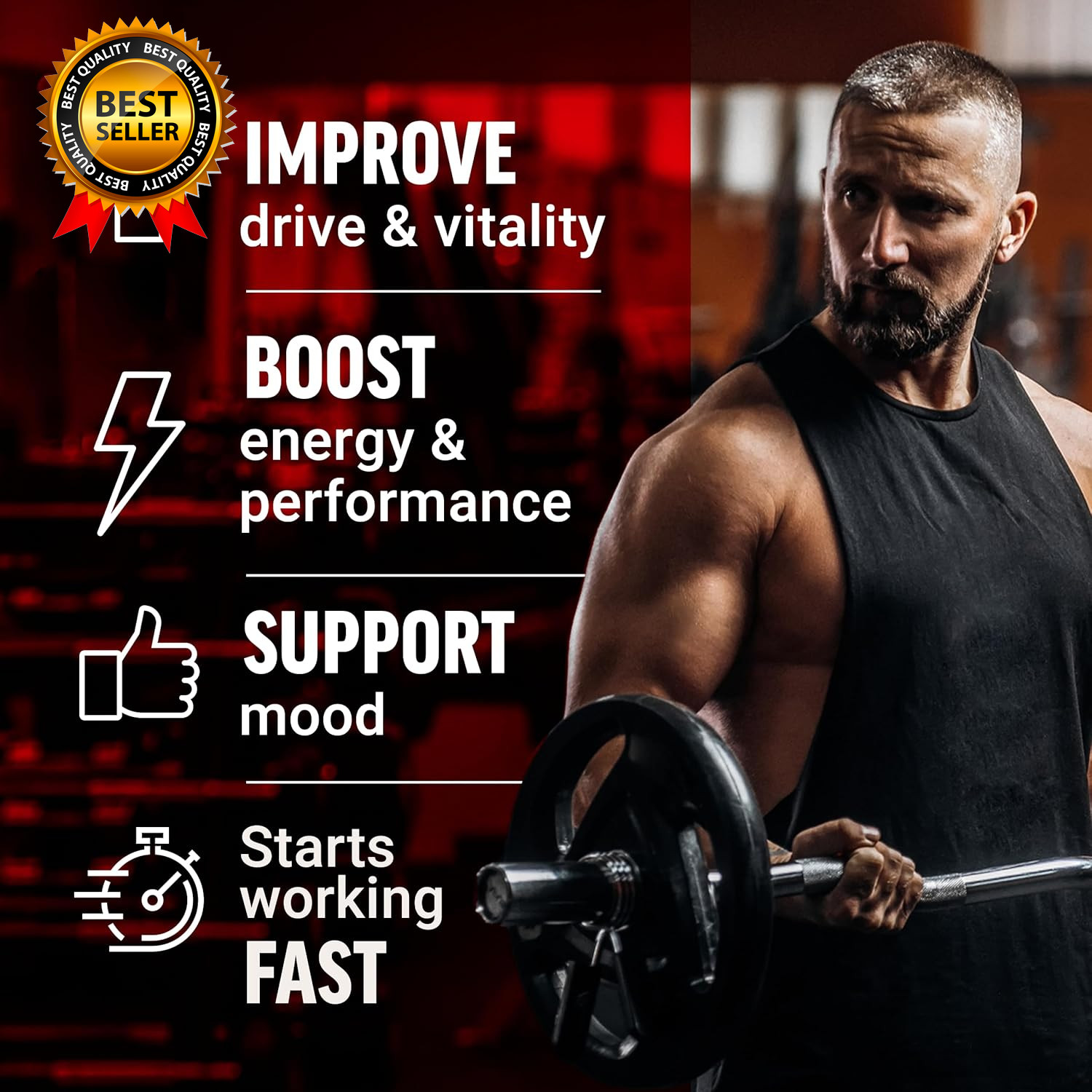 Yohimbine Supplement for Men Yohimbe Bark Extract with Superior Absorption