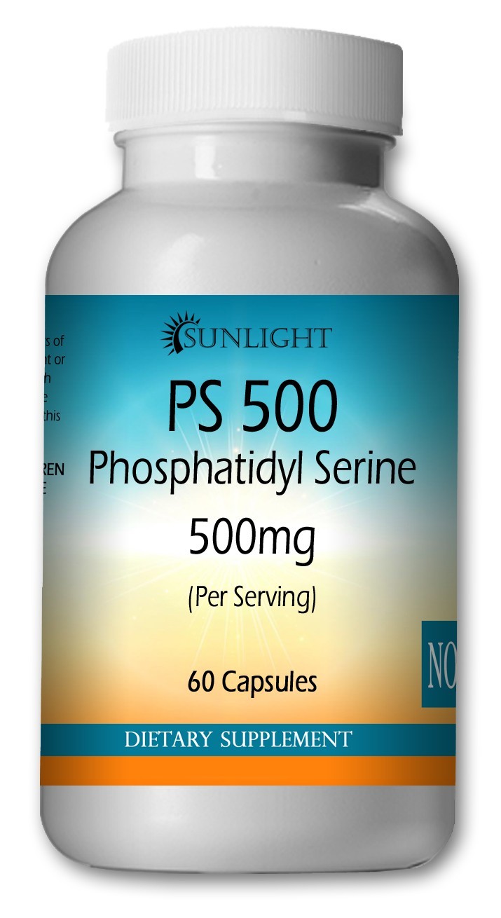 Phosphatidyl Serine 500mg PS500 Serving 60 Capsules – Fresh Stock High Potency