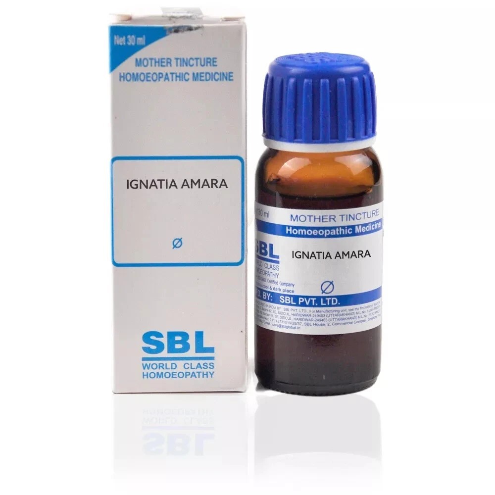 SBL Ignatia Amara Mother Tincture Q 30ml – FREE SHIPPING 5-7 DAYS