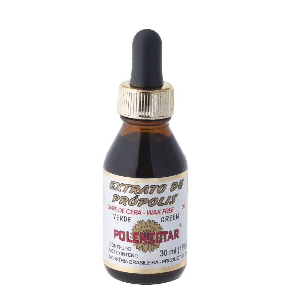 24 Boxes of Polenectar Brazil Premium Bee Propolis Extract Wax Free 60 (30ml)