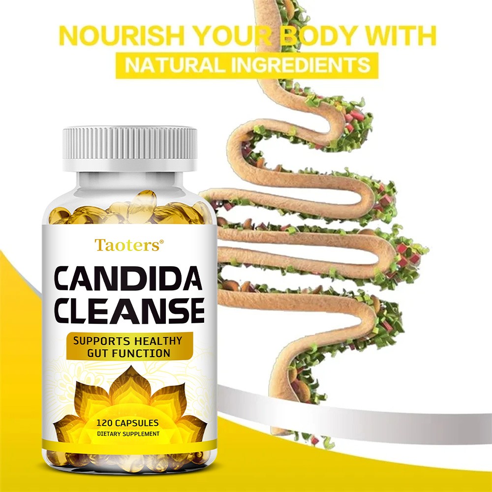 Candida Cleanse Supports Digestion And General Health 120 Capsules